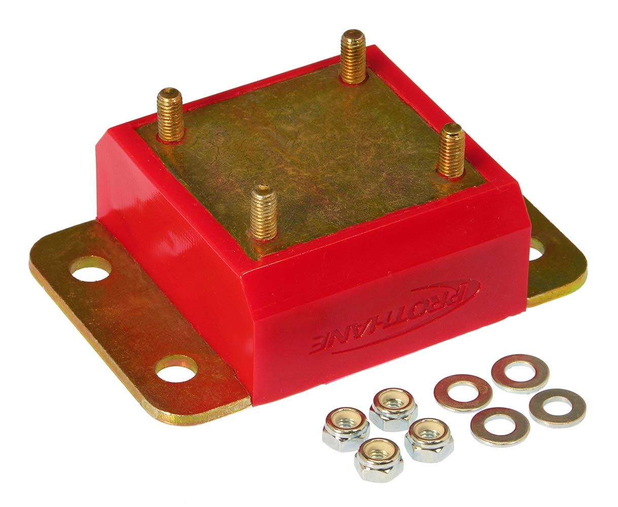 Prothane 1-1601 Red Transmission Mount Kit For Tj